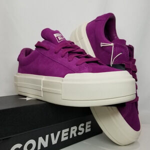 Converse Unisex CTAS Cruise Suede Oxfords  Women 8.5  Violet  A10089C  NWT